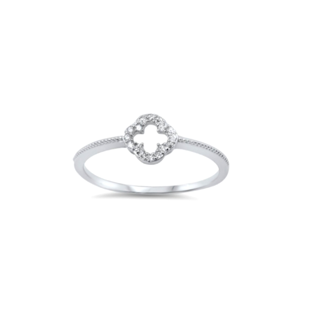 Open Clover Ring